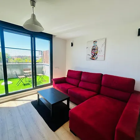 Apartament Loft 29 Con Piscina, Terraza, Jardin Y Netflix San Sebastián de los Reyes Zewnętrze zdjęcie